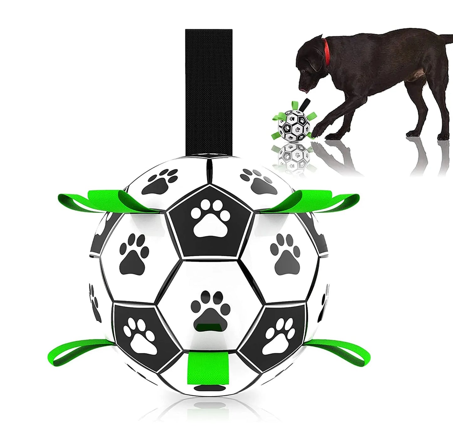 Wasserfester Hundefußball