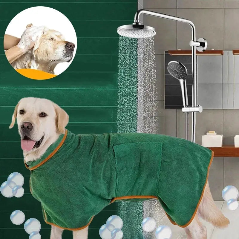 Premium Bademantel für Hunde